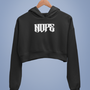 Nope Cropped Hoodie
